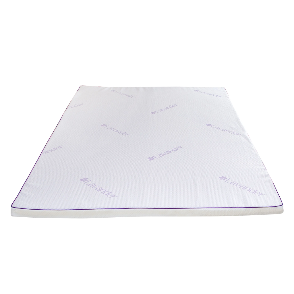 Topper saltea Bedora Dual Confort Lavanda Therapy Memory 140x200 cm 2