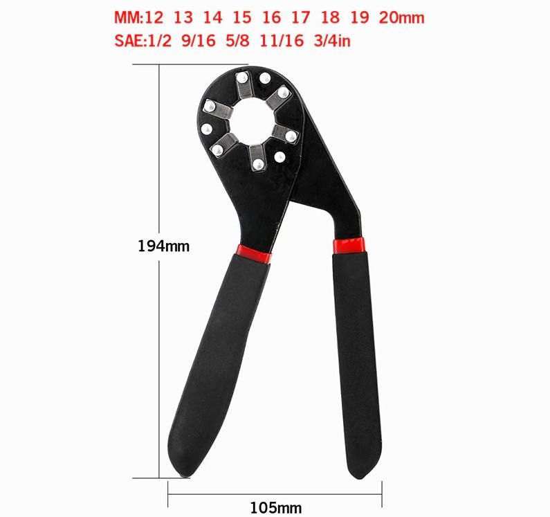 Cheie universala New Outer Hexagonal Magic Wrench 4
