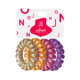 Elastic pentru păr într-o varietate de culori J:ON Simple Scrunchies