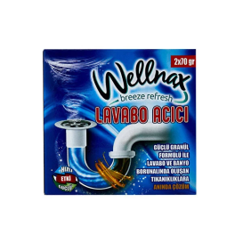 Granule desfundarea tevilor Wellnax 2x70gr