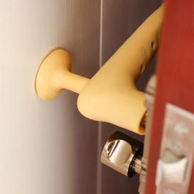 Protectie clanta usa tip opritor cu ventuza