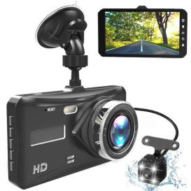 DVR auto cu camera de vedere din spate - Dual Lens 