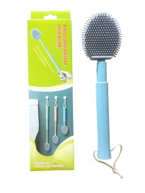 Perie din silicon pentru baie - In sortiment