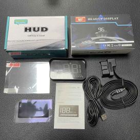  Proiector informatii de bord pe parbriz Head Up Display M7 OBDII/GPS