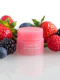 Mască de buze Laneige  Fructe de pădure Lip Sleeping Mask Berry, 3 ml