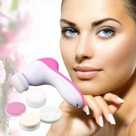Perie de masaj si curatare faciala 5 in 1 Beauty Care Massager AE 8782