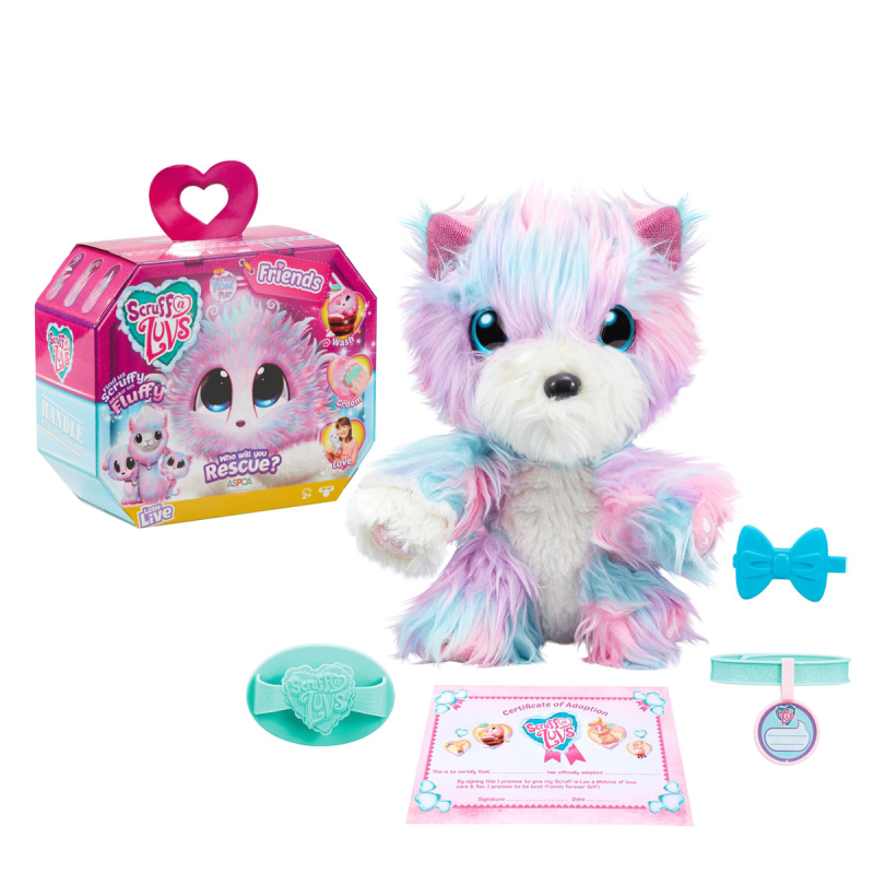 Jucarie moale pentru copii Scruffy Fluffy