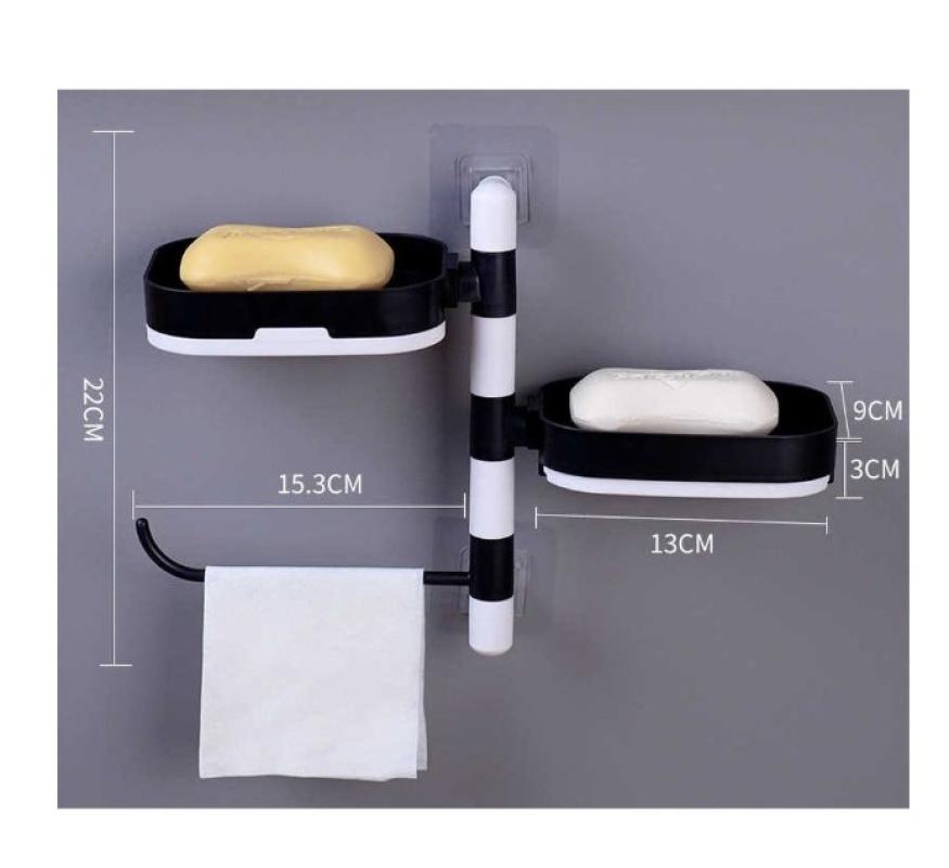 Настенная мыльница 3 в 1 - В ассортименте