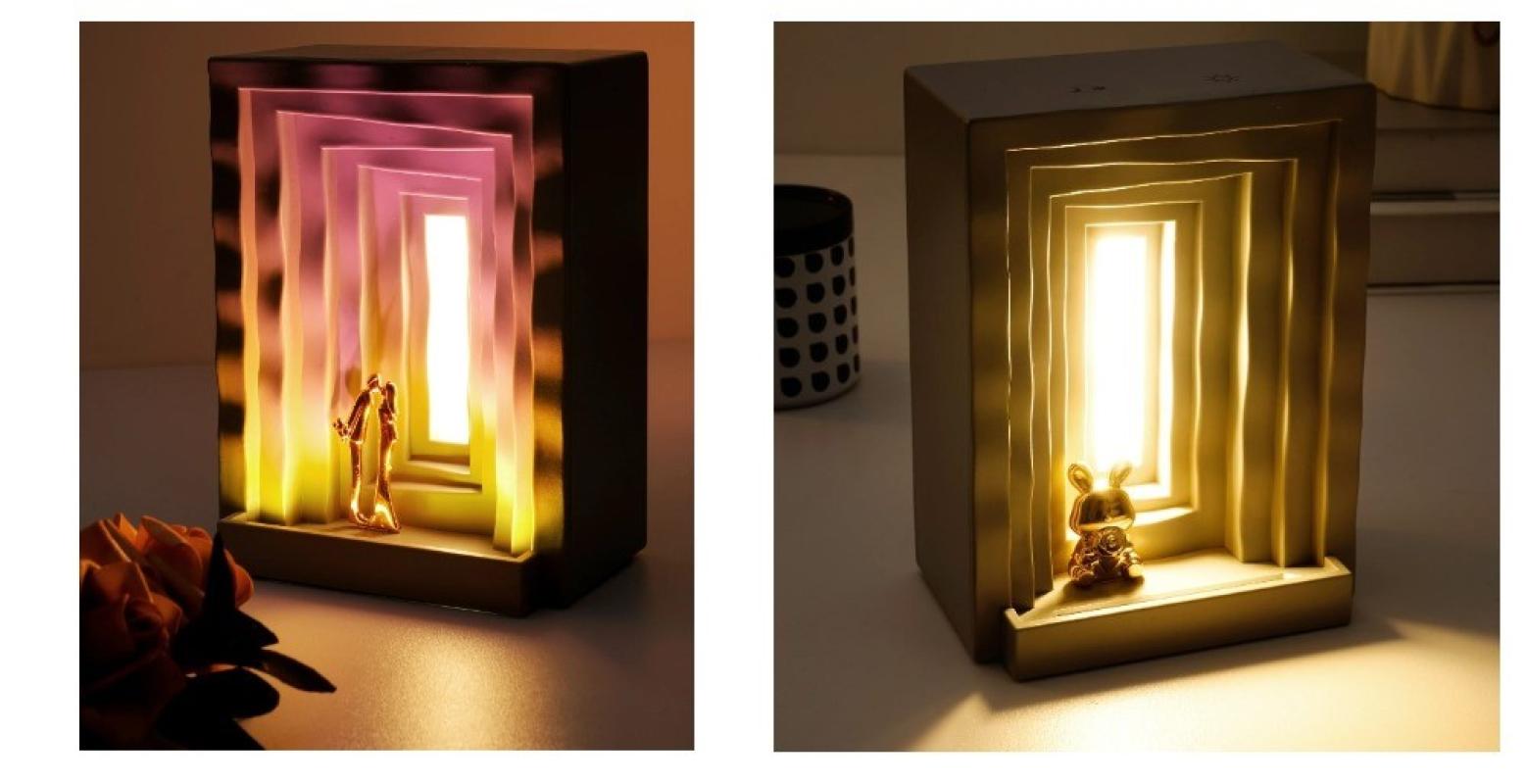 Lampa cu iluminare colorata Mire si Mireasa S192--2