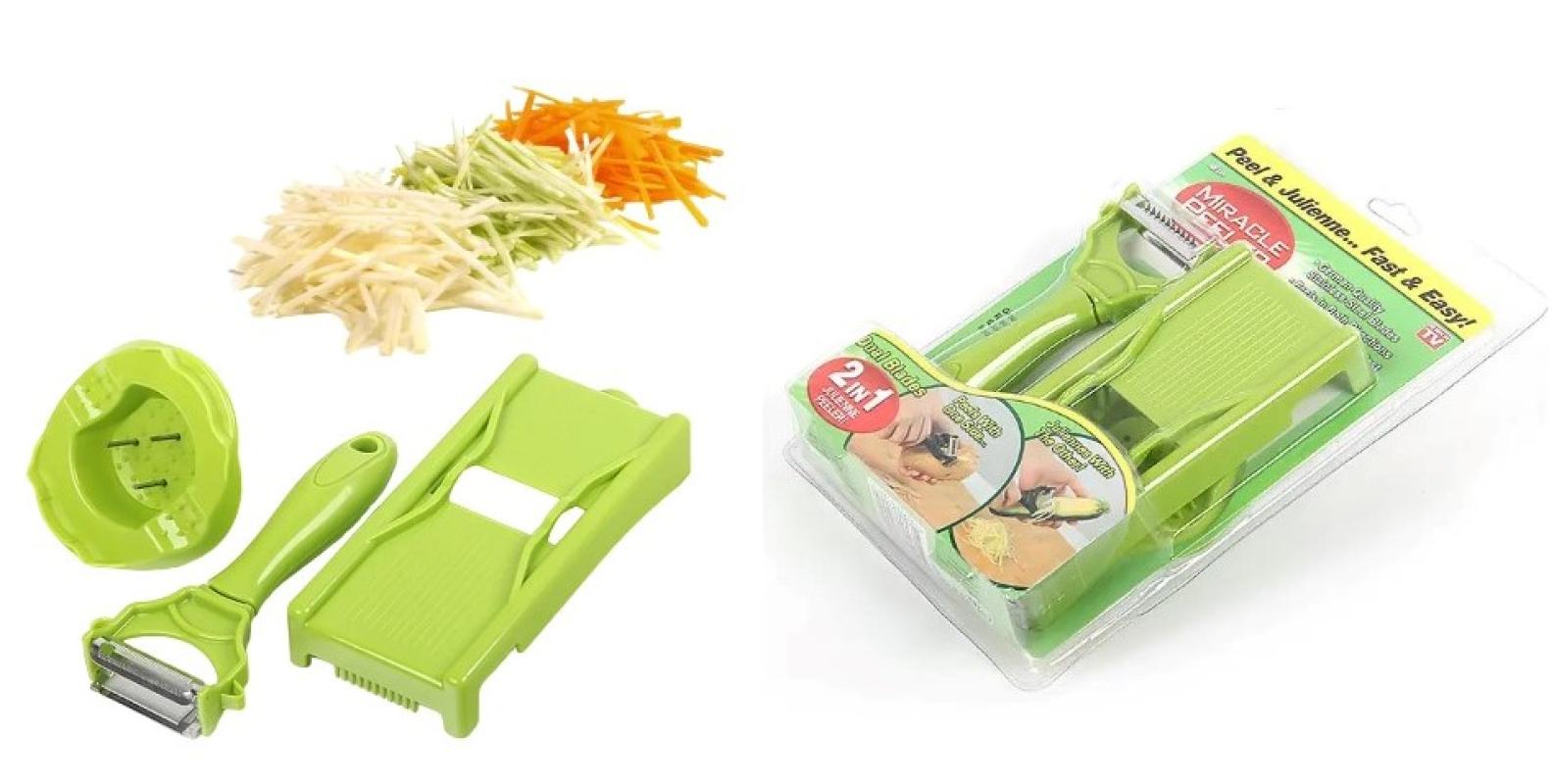 Taietor de legume Miracle Peeler