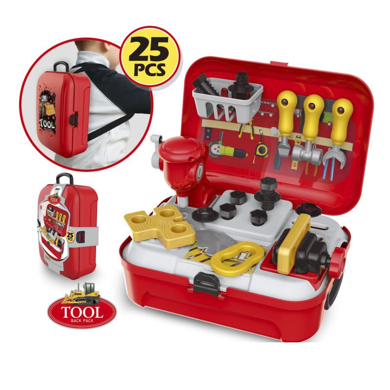 Set rucsac pentru baiat, trusa de jucarie