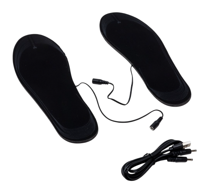 Branturi de pantofi cu sistem de incalzire prin USB