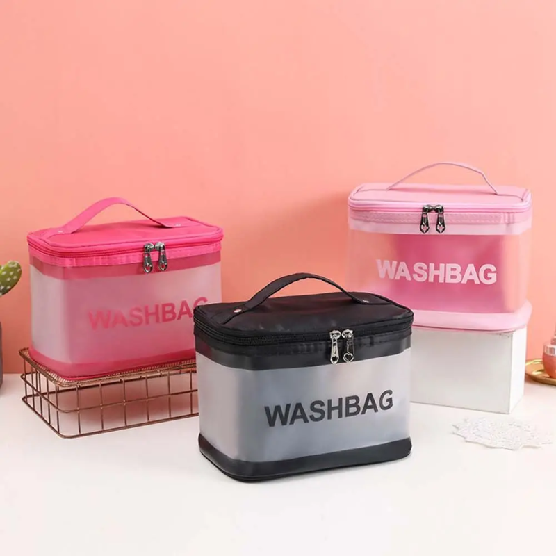 Geanta cosmetice si lichide pentru voiaj 21,5x15x16 cm