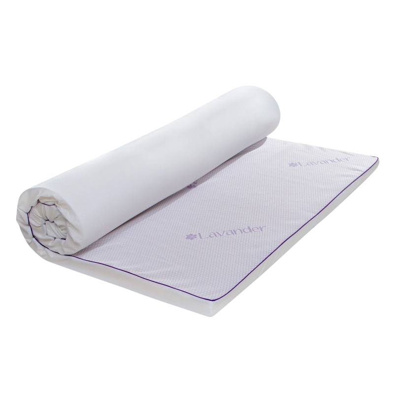 Topper saltea Bedora Dual Confort Lavanda Therapy Memory 140x200 cm