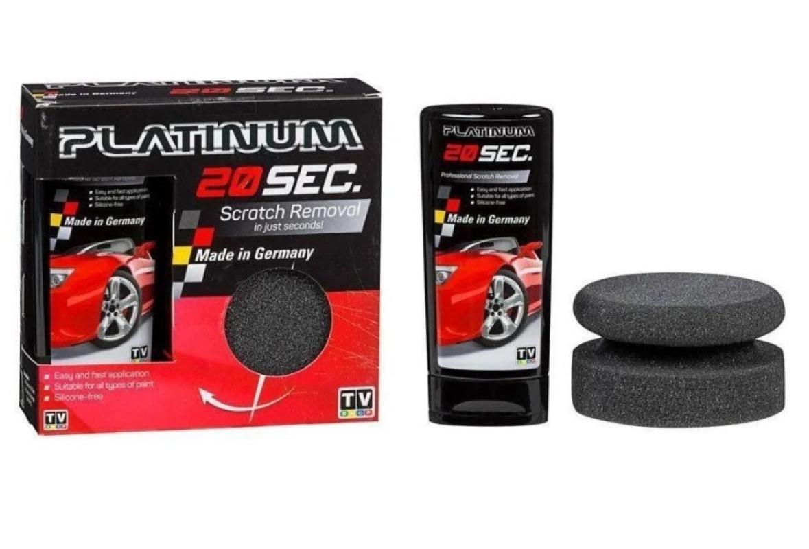 Solutie polish indepartare zgarieturi vopsea auto Platinum 20 sec