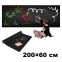 Banda adeziva pentru desen Black Board Sticker 60x200 cm